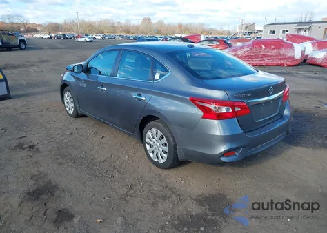 2017 Nissan Sentra Sv z USA, uszkodzony, nr VIN 3N1AB7AP5HY206101